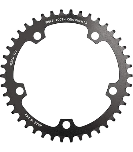 Amazon.com : Wolf Tooth Components Drop Stop B 130 BCD Chainring